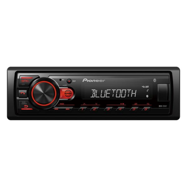 Pioneer MVH-230BT bluetooth soitin autoon