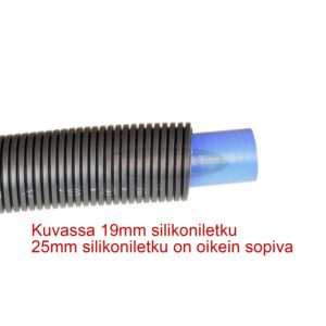 halkaistu suojaputki 25mm silikoniletkulle