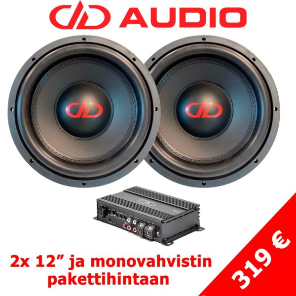 319€ bassopaketti dd audio